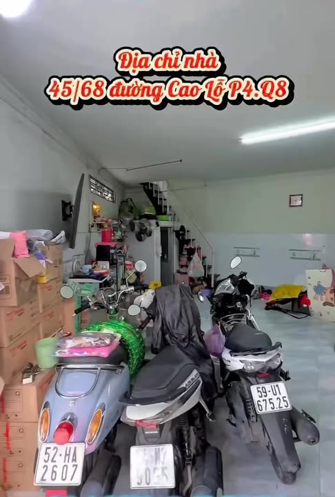 Nhà hẻm xe tải 2 mặt tiền đường Cao Lỗ, quận 8 - Chỉ 1.88 tỷ!