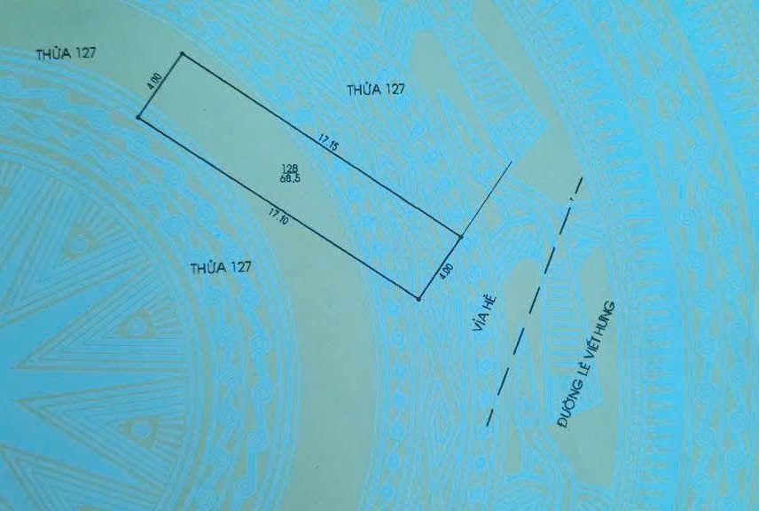 Đất mặt phố Lê Viết Hưng, Hải Dương 68m² giá 2 tỷ - Cơ hội đầu tư tuyệt vời!