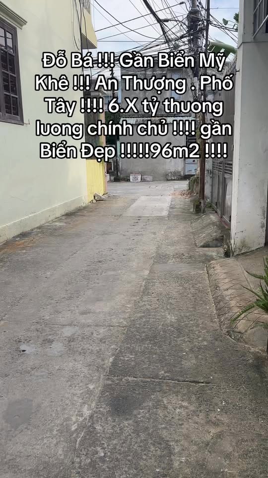 Nhà cấp 4 đường Đỗ Bá, Đà Nẵng 96m² giá 6 tỷ - Ô tô vào tận nơi!