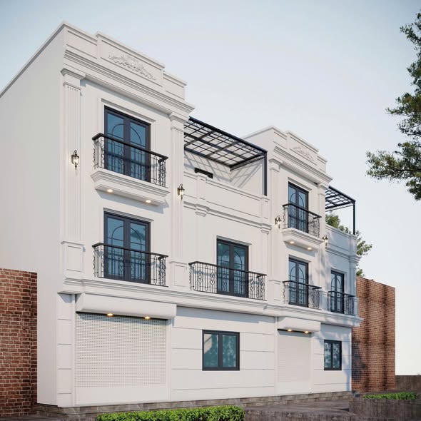 Nhà mặt ngõ 4m Trưng Trắc, Văn Lâm 41m² giá 2,85 tỷ - Ô tô đỗ cửa!