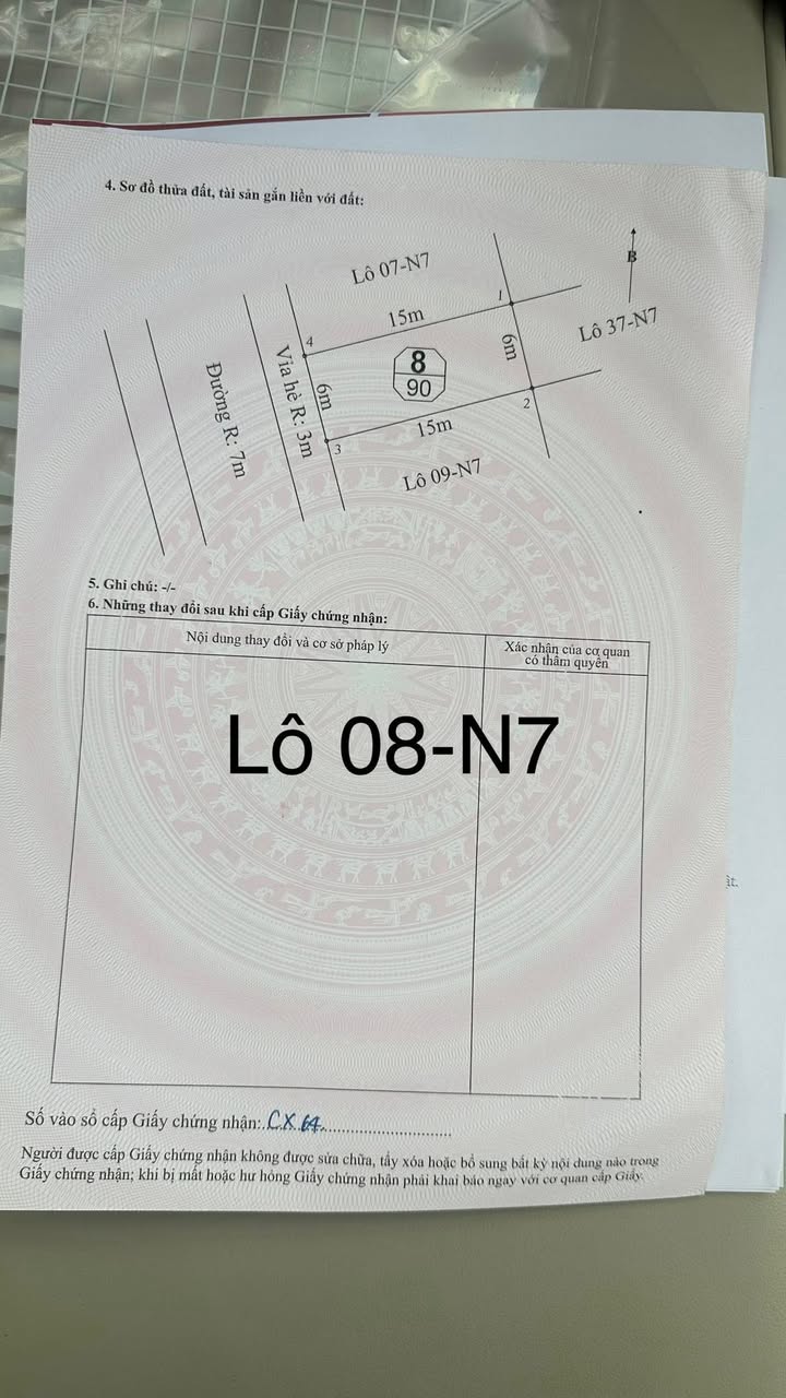 Đất đấu giá An Lư, Thủy Nguyên 90m² giá 3.7 tỷ - Cơ hội đầu tư sinh lời!