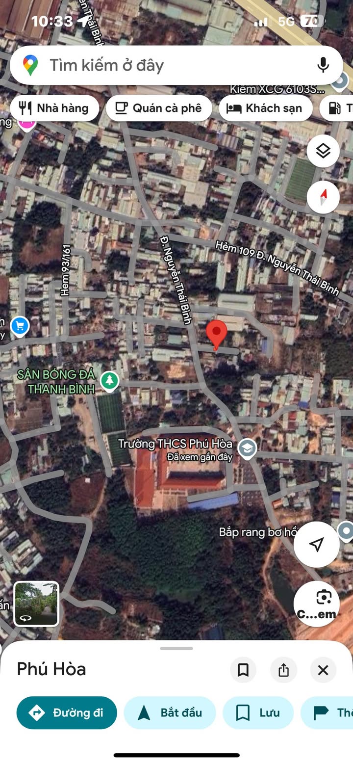 Đất xây biệt thự Phú Hoà 315.6m² giá chỉ 3.5 tỷ - Đối diện trường cấp 2!