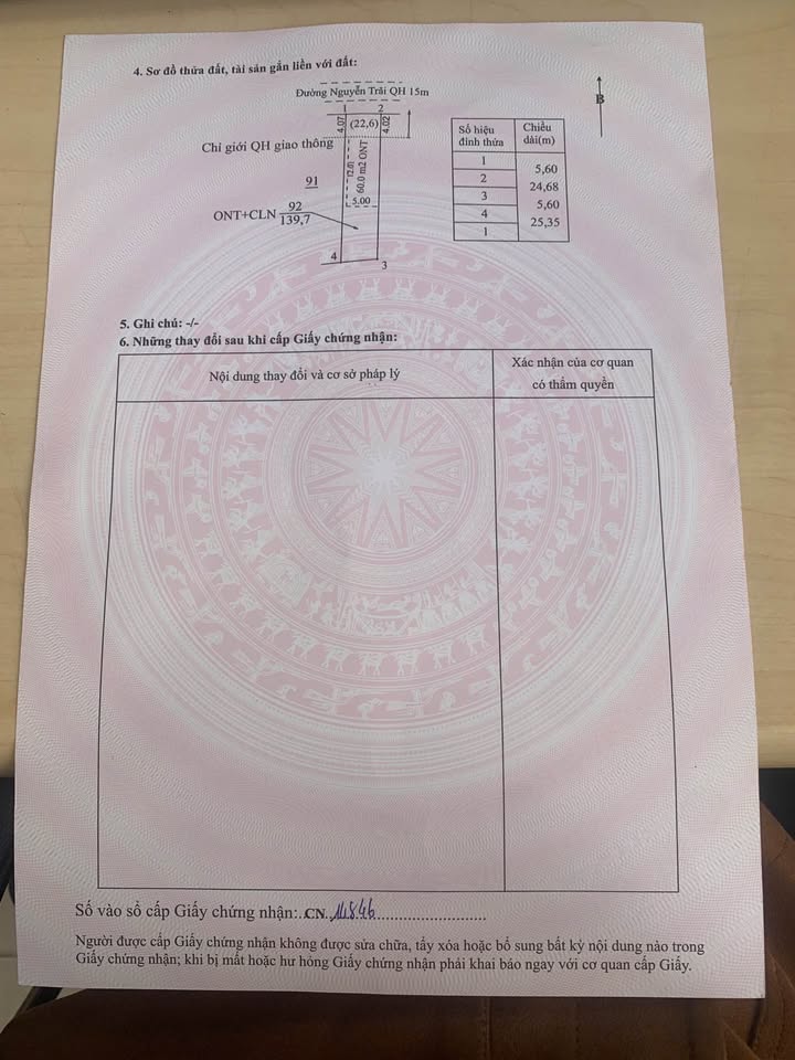 Lô đất đường Nguyễn Trãi, Quảng Phú, 140m² chỉ 1.1 tỷ - Đầu tư sinh lời ngay!