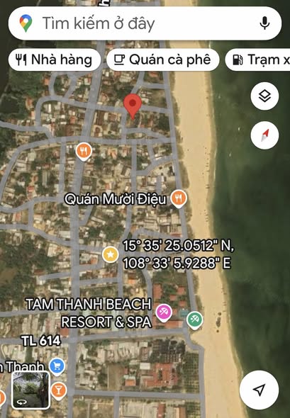 Đất ở Tam Thanh 740m² giá 5.92 tỷ - Sát biển, 3 mặt tiền ô tô