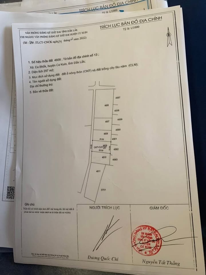 Đất nền Ea Bhok, Cư Kuin, Đắk Lắk - Diện tích đa dạng, giá thỏa thuận!