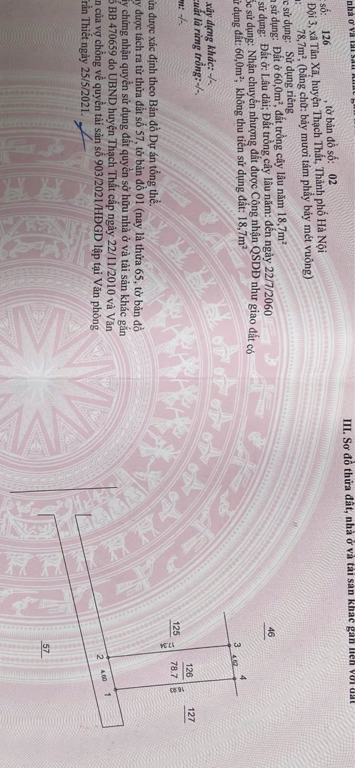 Đất nền thôn 3 Tân Xã 78m² - Đầu tư sinh lời ngay, giá thỏa thuận!