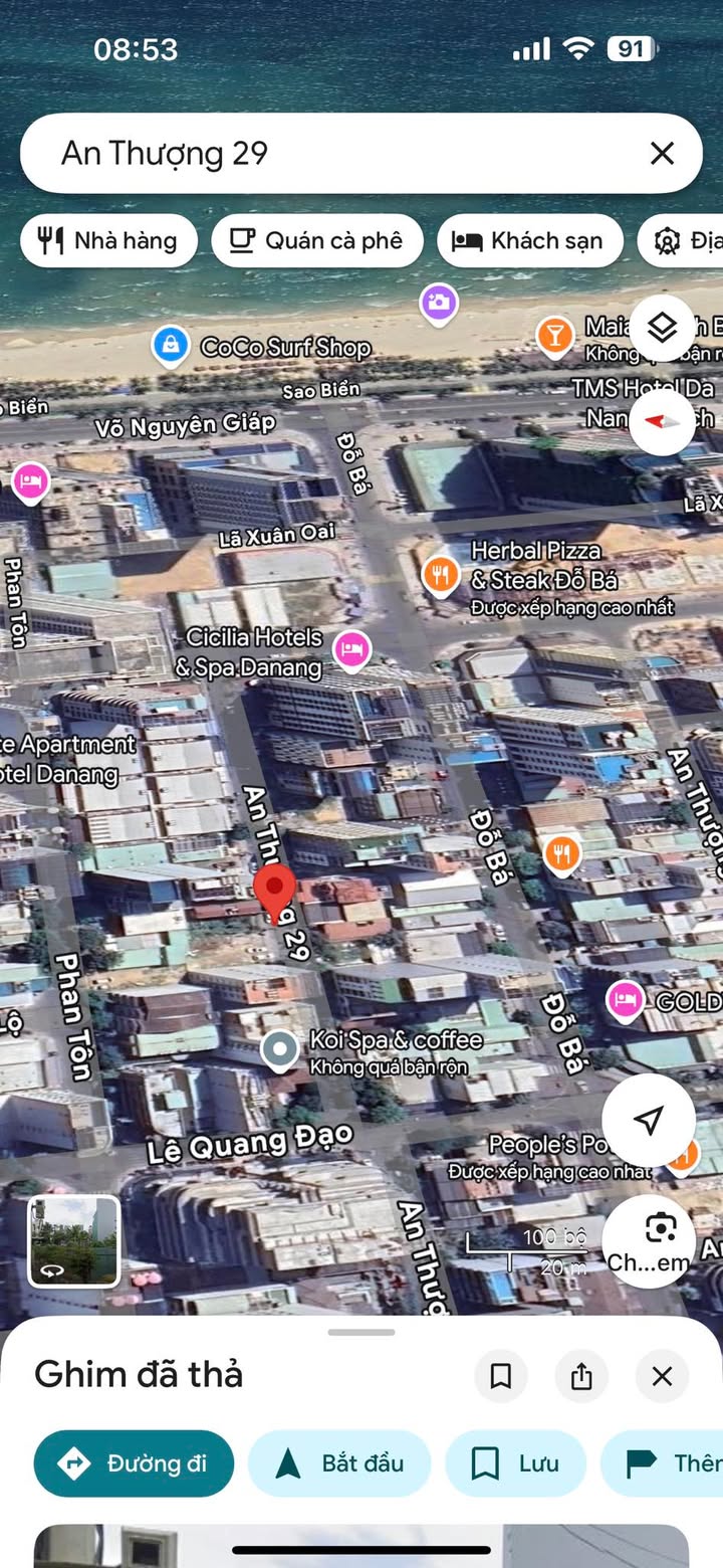 FrontHouse mặt tiền An Thượng 29, Đà Nẵng 162m² giá 40 tỷ - Khu phố Tây sầm uất sát biển!