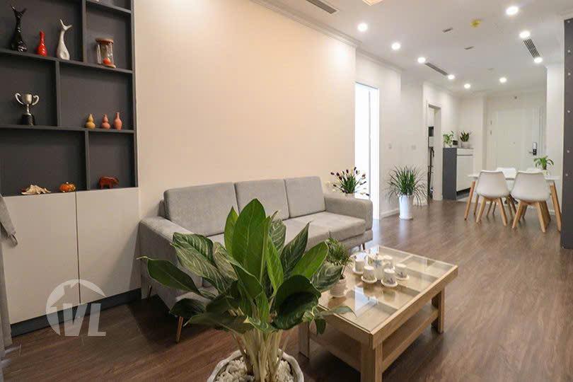 Chung cư Sunshine Riverside Tây Hồ 93m² giá 16 triệu - Full đồ, view cầu Nhật Tân!