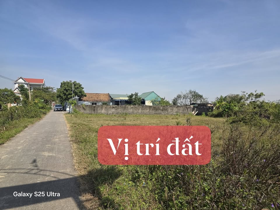 Đất nền xã Tuy Lộc, Hậu Lộc 237m² - Đường bê tông ô tô vào tận nơi!