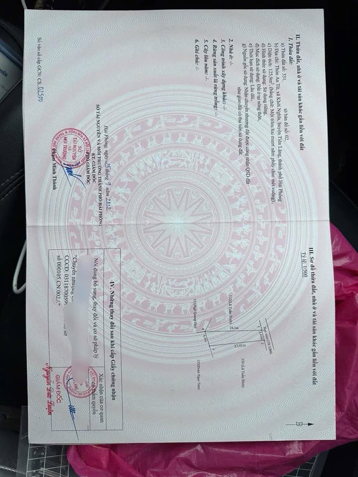 Đất thổ cư Thôn An Tử, Khởi Nghĩa 125m² giá chỉ 750 triệu - Pháp lý rõ ràng!