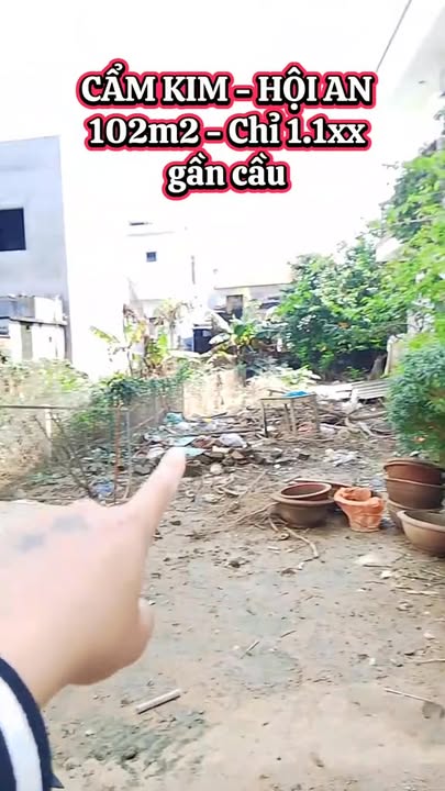 Đất Cẩm Kim - Hội An 102m² giá 1.1 tỷ - Cơ hội đầu tư tốt!