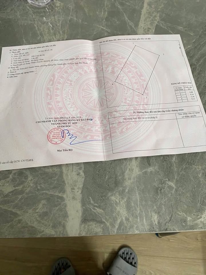 Đất nền Đồng Kỵ, Từ Sơn 48m² giá 1.2 tỷ - Đầu tư sinh lời ngay!