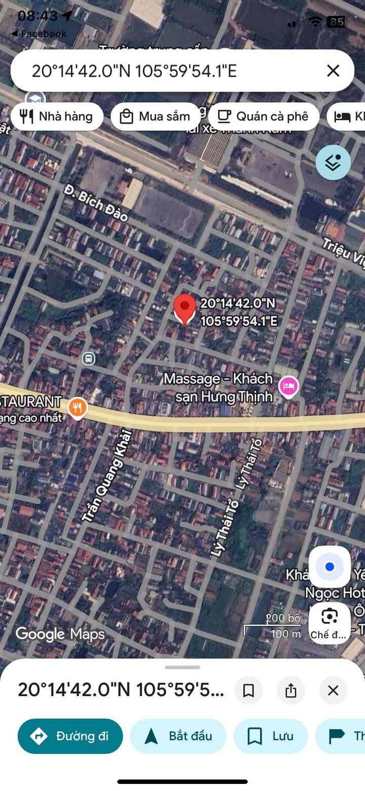 Đất nền Bích Đào, Hoa Lư 102m² giá 2 tỷ - Gần chợ, trường học