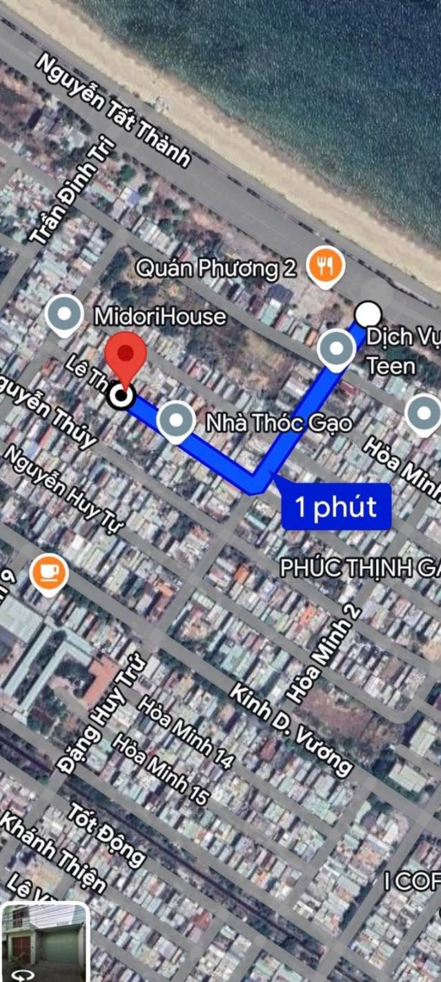 Đất mặt tiền đường Lê Thiệt, quận Liên Chiểu, Đà Nẵng 72m² giá 5.29 tỷ - Vị trí đắc địa gần biển!