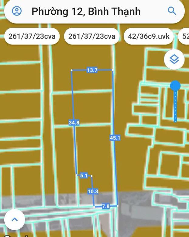 Đất đẹp bán gấp tại Chu Văn An, Bình Thạnh 551m² chỉ 39.9 tỷ - Cơ hội đầu tư sinh lời!