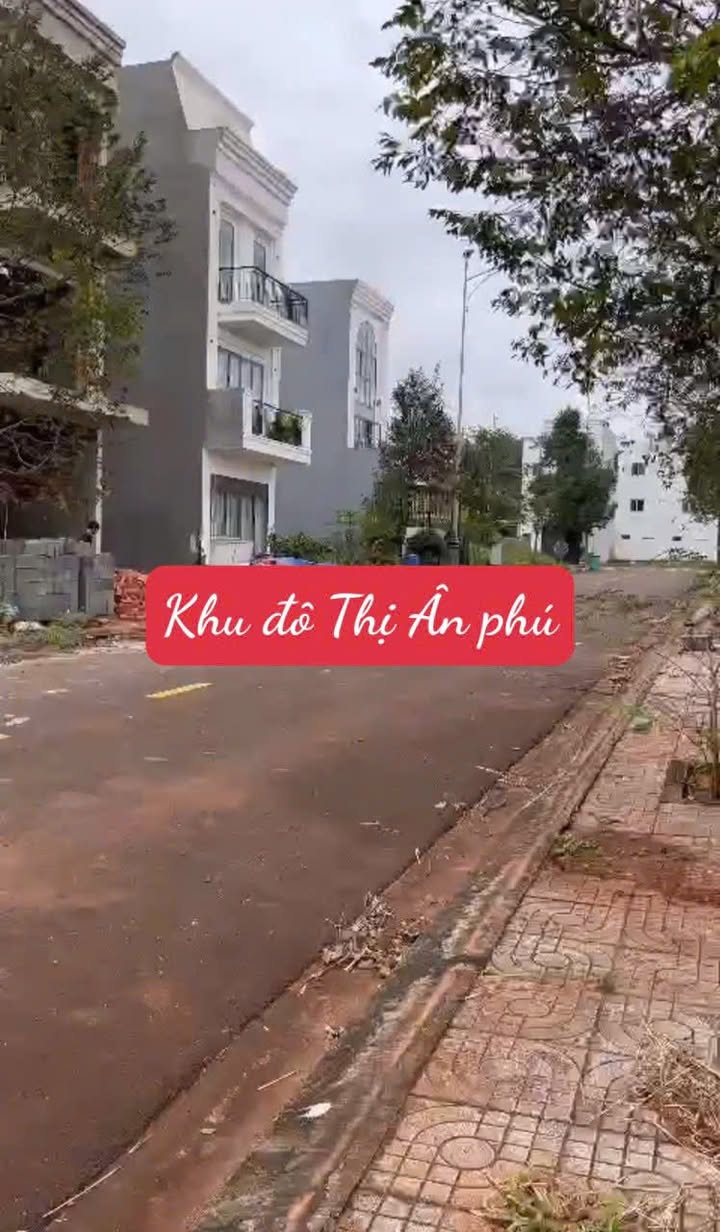 Đất nền Khu đô thị Ân Phú, Buôn Ma Thuột 100m² giá 3.55 tỷ - Hướng Bắc thoáng mát!