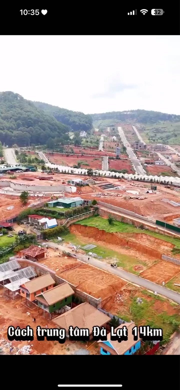 Đất thổ cư Bidoup, Lạc Dương 100m² giá 2.7 tỷ - Sổ đỏ chính chủ, ô tô vào tận nơi!