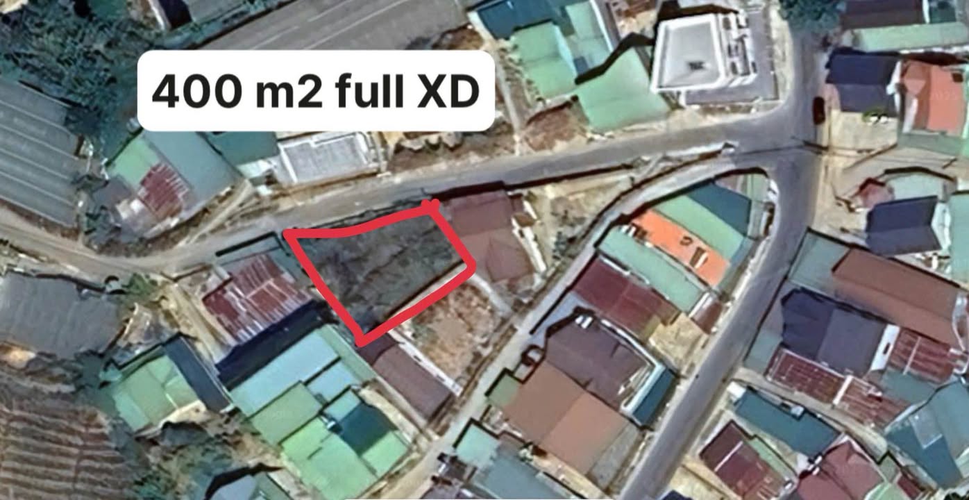 Lô đất 400m² full thổ cư tại Phường 11, Đà Lạt - Tiềm năng phát triển mạnh mẽ!