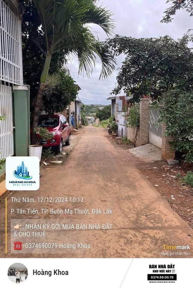 Đất nền hẻm 05 Y Ngông, Tân Tiến, 95m² chỉ 399 triệu - Cơ hội đầu tư tuyệt vời!