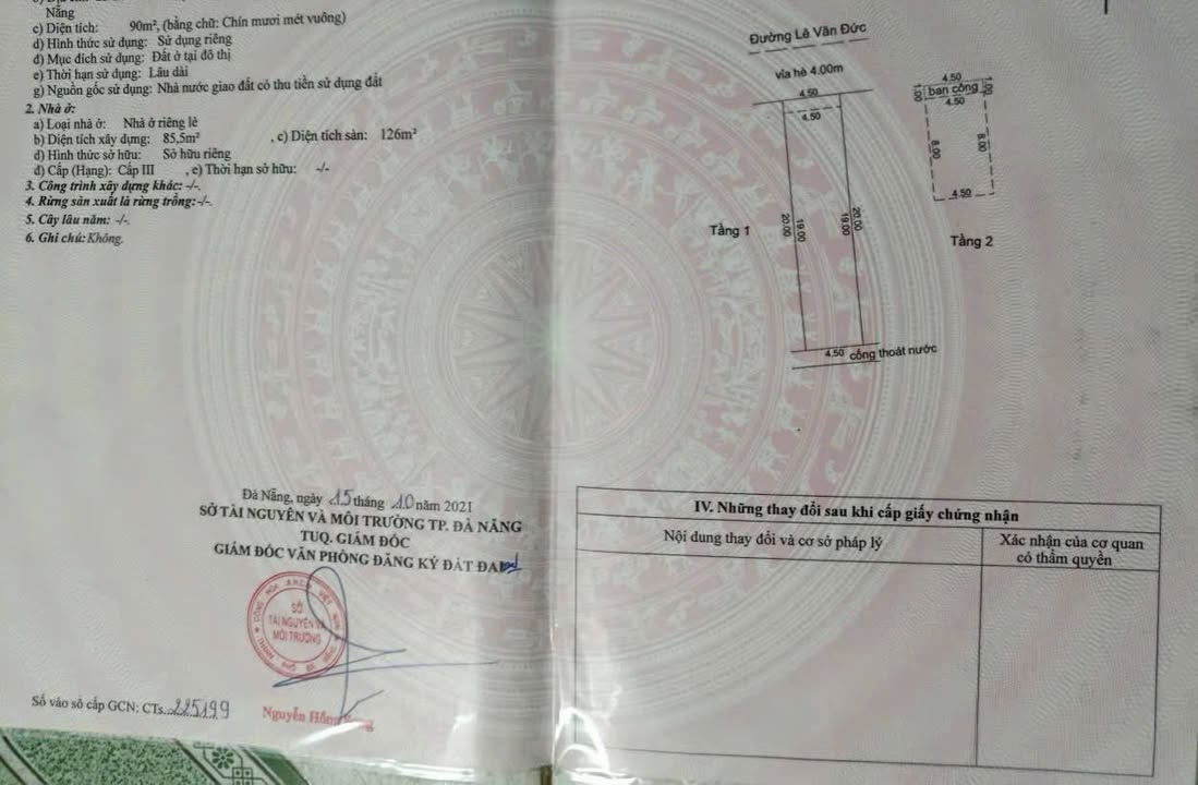 Nhà mặt tiền Lê Văn Đức, Hòa Cường Nam, 90m² giá 8.1 tỷ - Tiềm năng kinh doanh tuyệt vời!