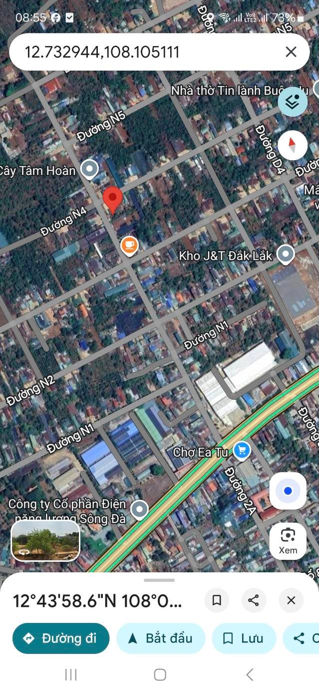 Đất mặt tiền Buôn Jù, Ea Tu 160m² giá 2.39 tỷ - Đầu tư sinh lời lý tưởng!