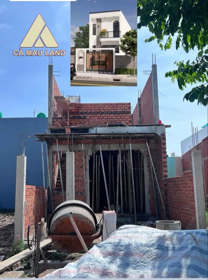 Nhà 1 Trệt 1 Lầu Lửng hiện đại tại KDC Tân Xuyên 100m² - Thiết kế tiện nghi, giá thỏa thuận!