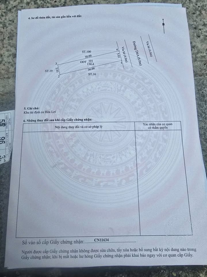 Đất nền Hòa Phú, Thủ Dầu Một 150m² giá 3.25 tỷ - Đầu tư sinh lời ngay!