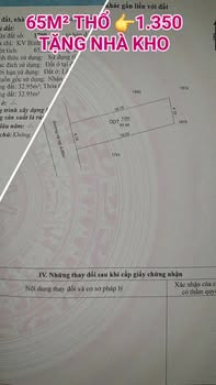 Đất nền thổ cư Nguyễn Văn Linh 65.9m² giá 1.35 tỷ - Đầu tư sinh lời ngay!