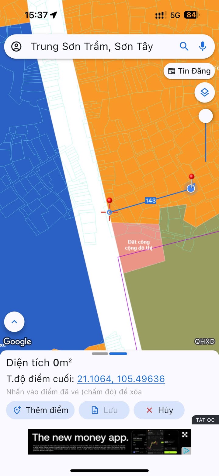 Đất nền phường Tùng Thiện, Sơn Tây 58m² giá 1.856 tỷ - Đường vào tận nơi!