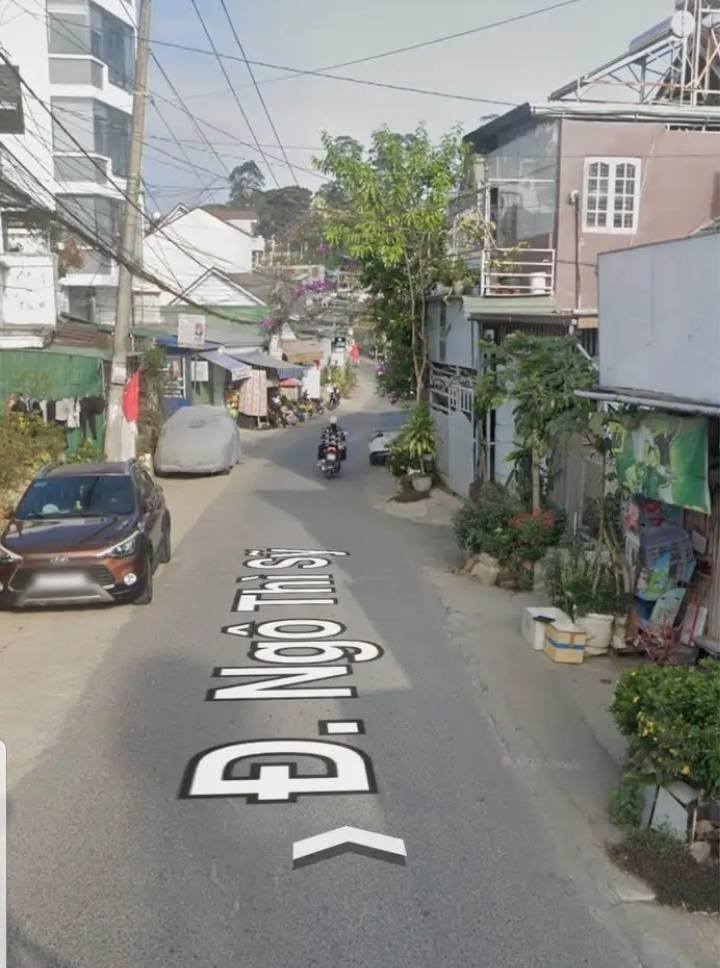 Đất liên kế mặt tiền Ngô Thì Sỹ, Đà Lạt 135.62m² - Giá tốt, thương lượng ngay!