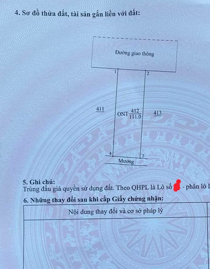 Đất đấu giá Đồng Lim, Ngọc Lý, 111m² giá 1,9 tỷ - Sổ đỏ chính chủ