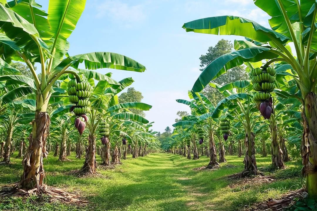 Vườn chuối 4000m² tại Thị trấn Cây Dương, Hậu Giang - Giá 1 tỷ, bớt lộc hấp dẫn!