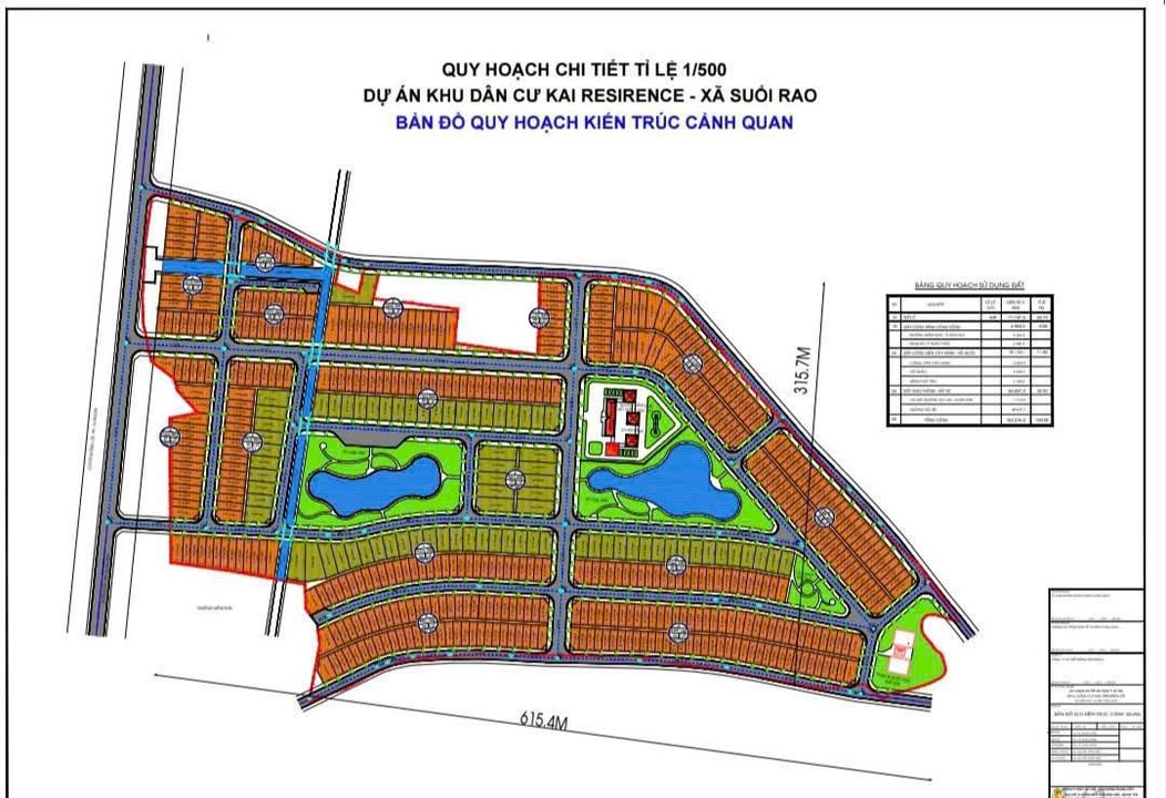 Đất dự án Khu dân cư Suối Rao 153276m² - Vị trí đắc địa, pháp lý hoàn chỉnh!