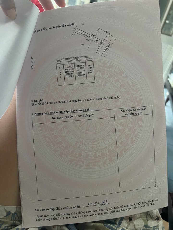 Đất thổ cư Phước An, Gò Dầu, Tây Ninh 175m² giá chỉ 400 triệu - Cơ hội đầu tư tuyệt vời!