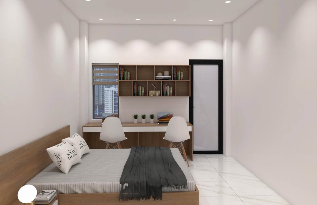 Nhà 3 tầng Quang Trung Thái Bình 39m² giá 2 tỷ - Thiết kế sang trọng, đầy đủ nội thất!