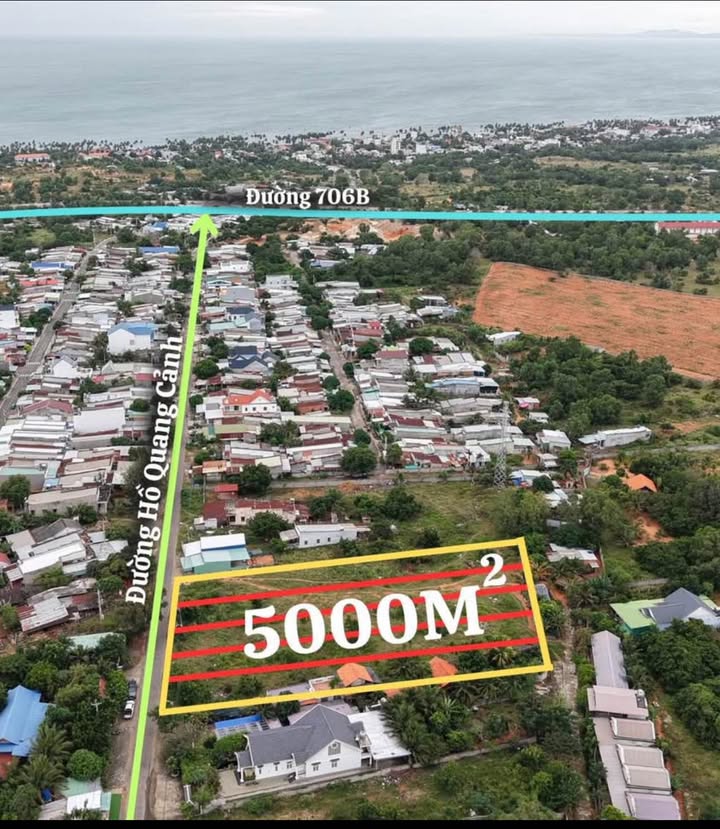 Đất nền Mũi Né 5000m² giá 7,5 triệu/m² - Cơ hội đầu tư không thể bỏ qua!