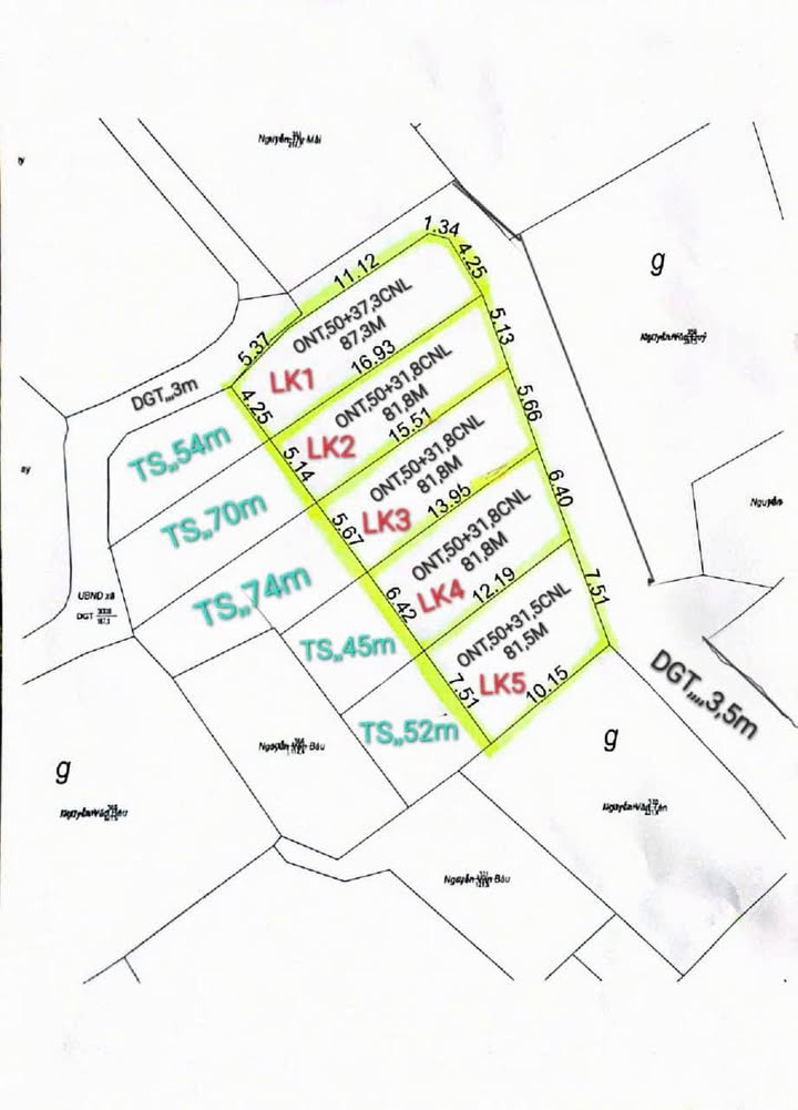 Đất nền liền kề Minh Tân Hưng Hà 80m² chỉ 600 triệu - Cơ hội đầu tư hiếm có!