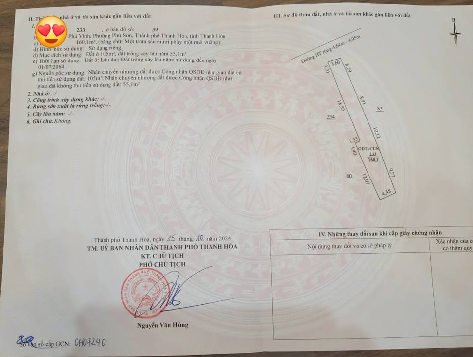 Nhà cấp 4 trục chính Phú Vinh, 160m² giá chỉ 3 tỷ - Cơ hội đầu tư tuyệt vời!