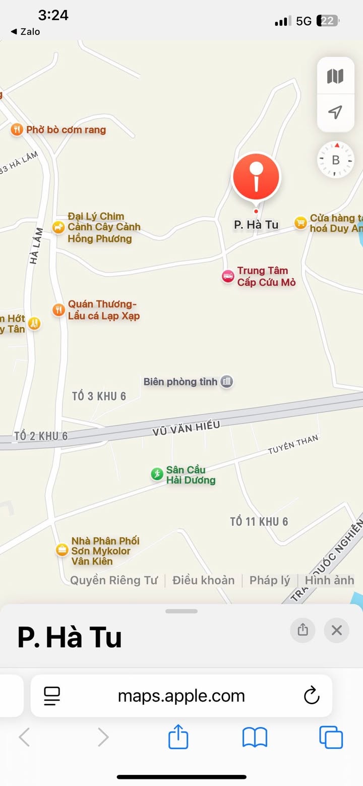 Đất nền khu 7, phường Hà Tu, Hạ Long 127m² giá 1.27 tỷ - Lô góc cực đẹp!