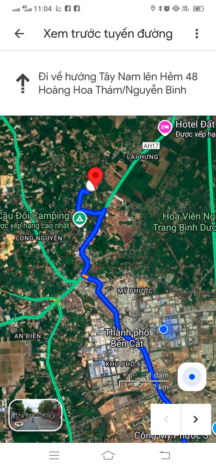 Đất nền Lai Hưng Bàu Bàng 1400m² giá 2.8 tỷ - Đầu tư sinh lời hấp dẫn!