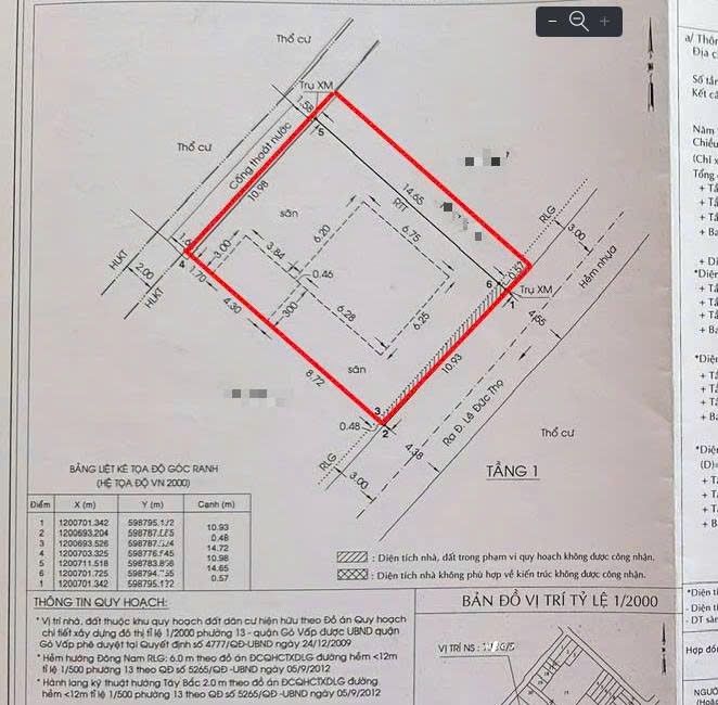 Đất nền Gò Vấp 190m² giá 20.2 tỷ - Mặt tiền Lê Đức Thọ, cơ hội đầu tư sinh lời!