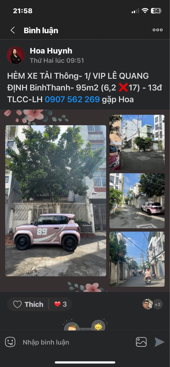 Nhà cấp 4 trên đường Phan Văn Trị, Bình Thạnh 128m² - Tiện xây mới ngay!