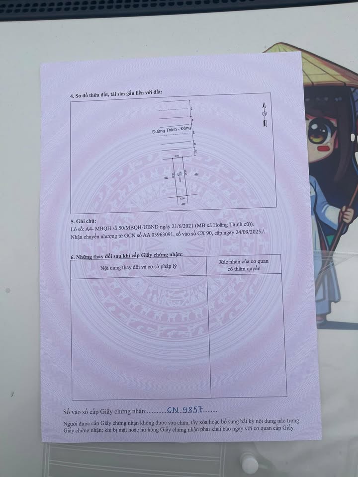 Đất nền Hoằng Thịnh 141m² giá đầu tư - Kinh doanh thuận lợi!