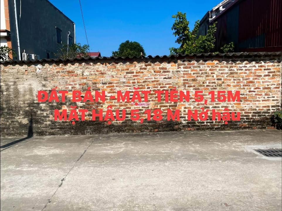 Đất nền 100m² đường Trần Khát Chân, Sóc Sơn - Giá chỉ 3 tỷ, sổ đỏ chính chủ!