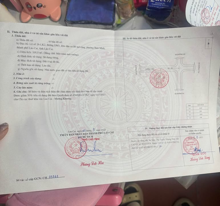 Đất nền 100m² đường Nguyễn Tuân, Phường Cam Đường - Giá chỉ 1.68 tỷ, Cơ hội đầu tư tốt!