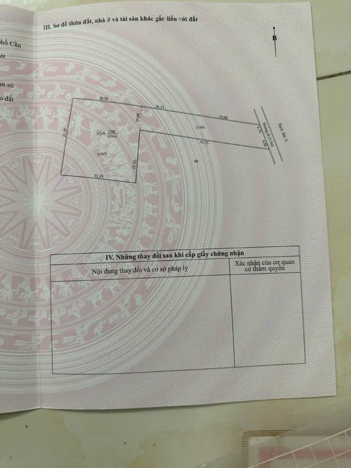 Đất nền Thường Thạnh, Cái Răng 1534m² giá 2.55 tỷ - Đầu tư sinh lời ngay!