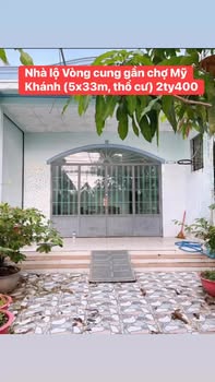 Nhà mặt tiền Tỉnh Lộ 923, xã Mỹ Khánh, 155m² giá 2.4 tỷ - Cách chợ chỉ 400m!