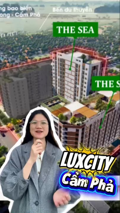 Căn hộ Luxcity Cẩm Phả 56m² giá 2.2 tỷ - Nhận nhà ngay, sổ đỏ trao tay!