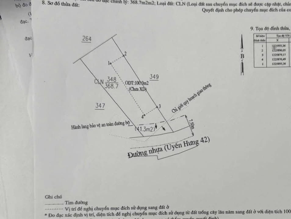 Đất nền Tân Uyên 360m² giá 3.35 tỷ - Mặt tiền đường nhựa thuận lợi kinh doanh!