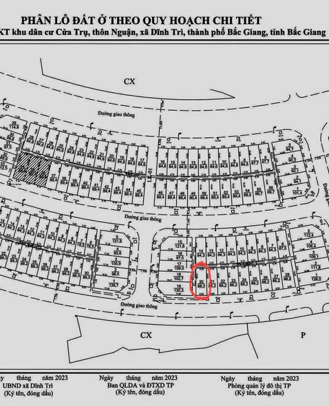 Lô đất KDC Cửa Trụ Dĩnh Trì 88m² giá 3.65 tỷ - Cơ hội đầu tư không thể bỏ lỡ!